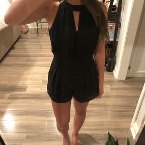 High Neck Romper